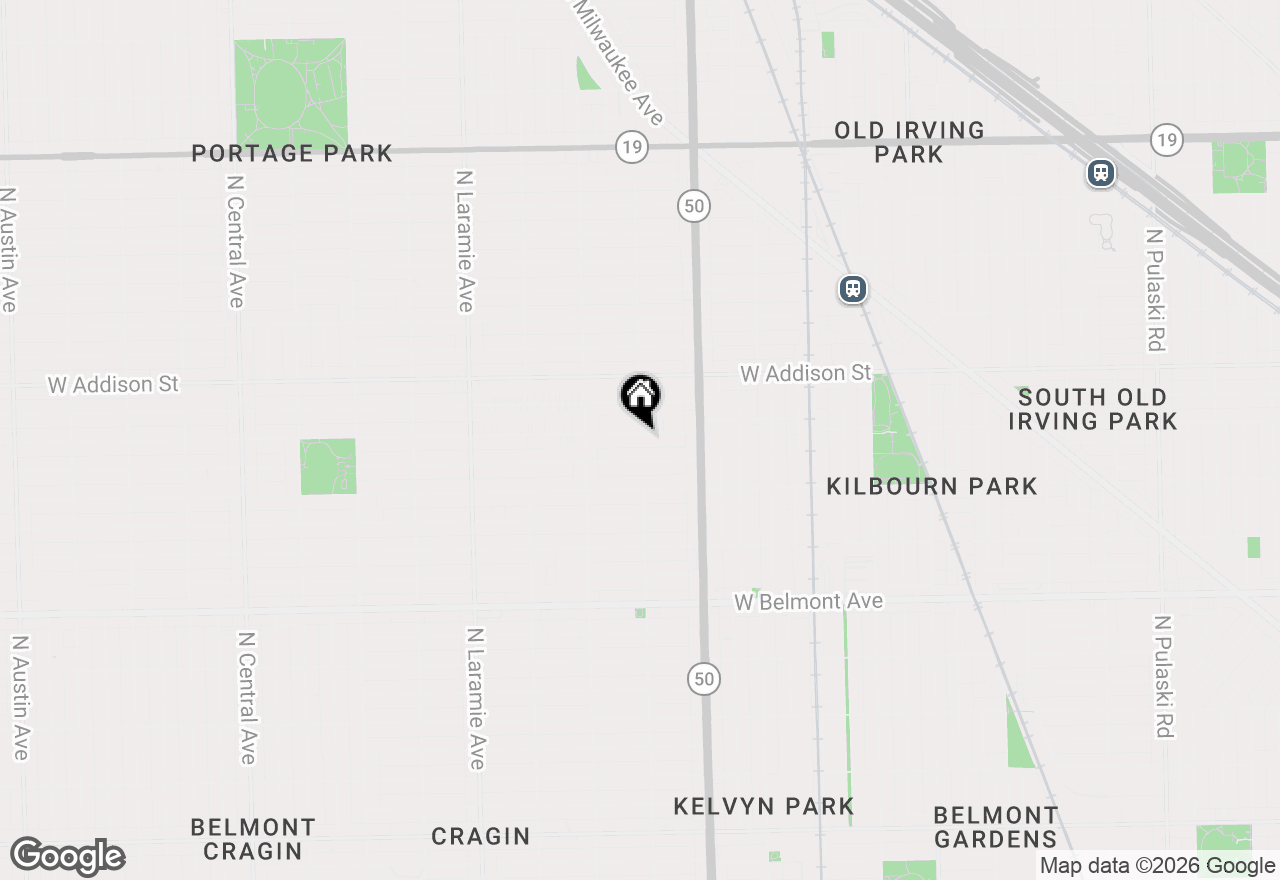 Map of 4865 W Cornelia Avenue, Chicago, IL 60641