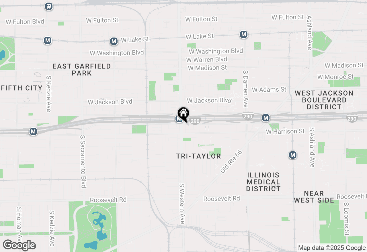 Map of 2355 W Congress Parkway #1, Chicago, IL 60612