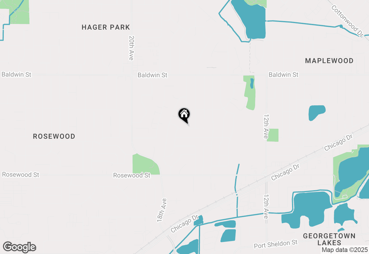 Map of 7275 Westlane Avenue, Jenison, MI 49428