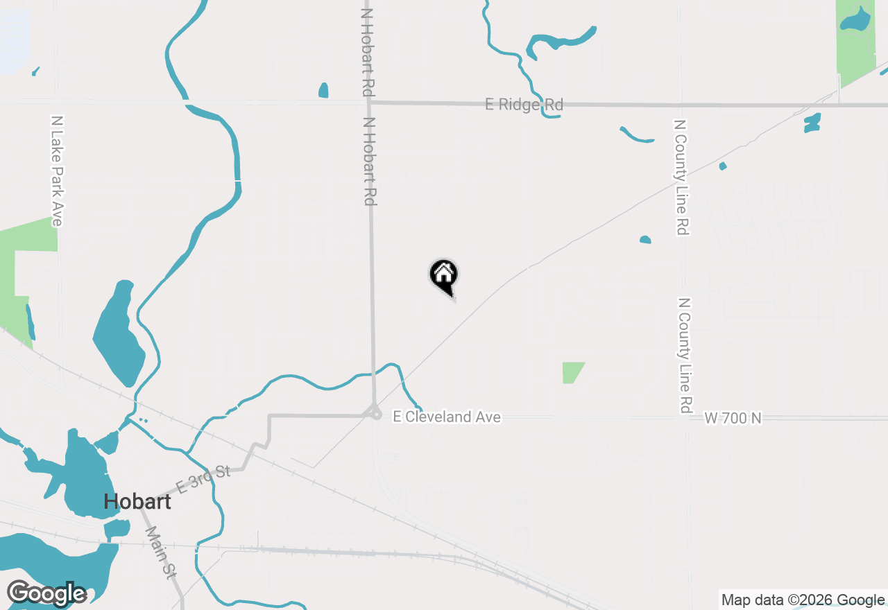 Map of 241 Brandt Place, Hobart, IN 46342