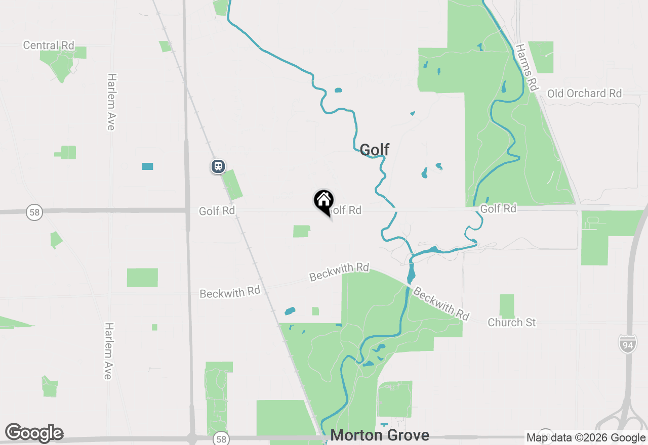 Map of 6447 Eldorado Drive, Morton Grove, IL 60053