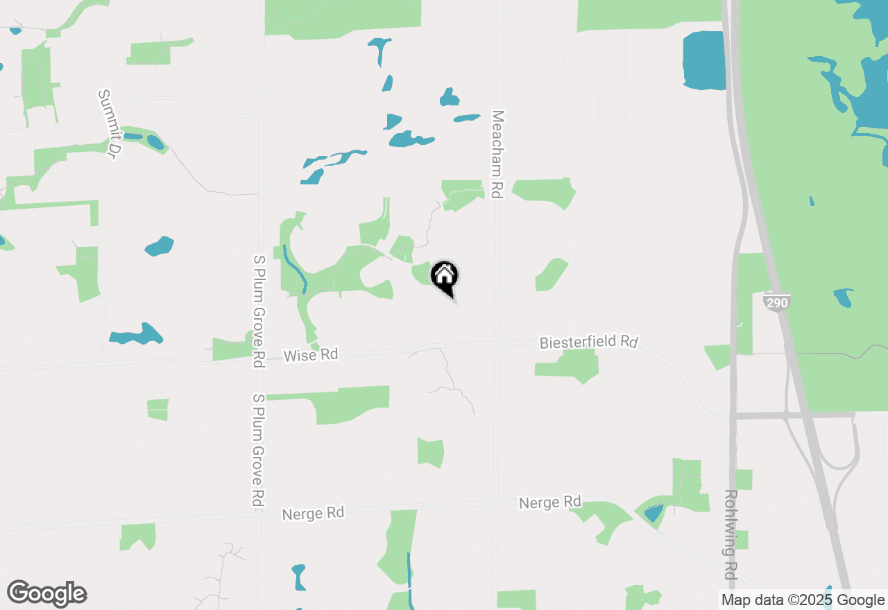 Map of 553 Rutgers Lane, Elk Grove Village, IL 60007