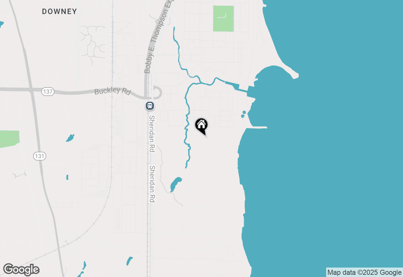 Map of 260 Shore Acres Circle, Lake Bluff, IL 60044
