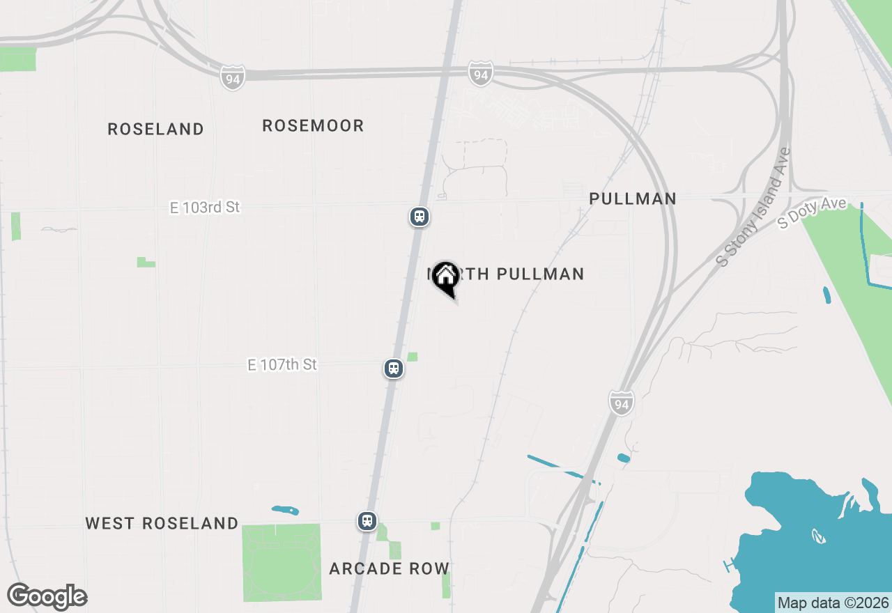 Map of 715 E 105th Place, Chicago, IL 60628