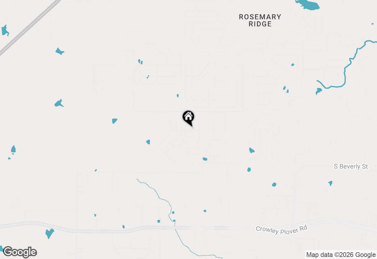 Map of 2232 Bakersfield Drive, Fort Worth, TX 76036