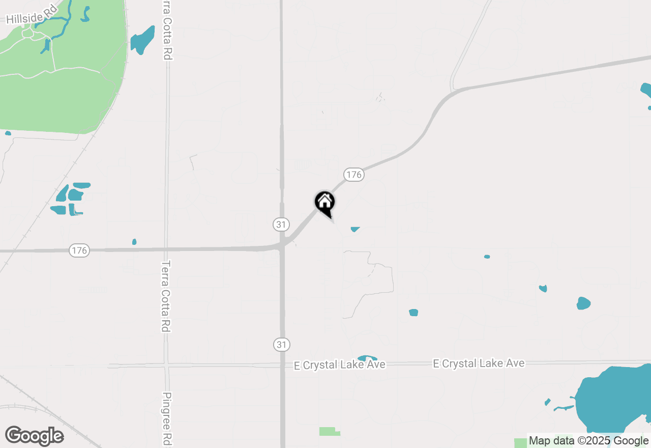 Map of 5419 Rita Avenue, Crystal Lake, IL 60014