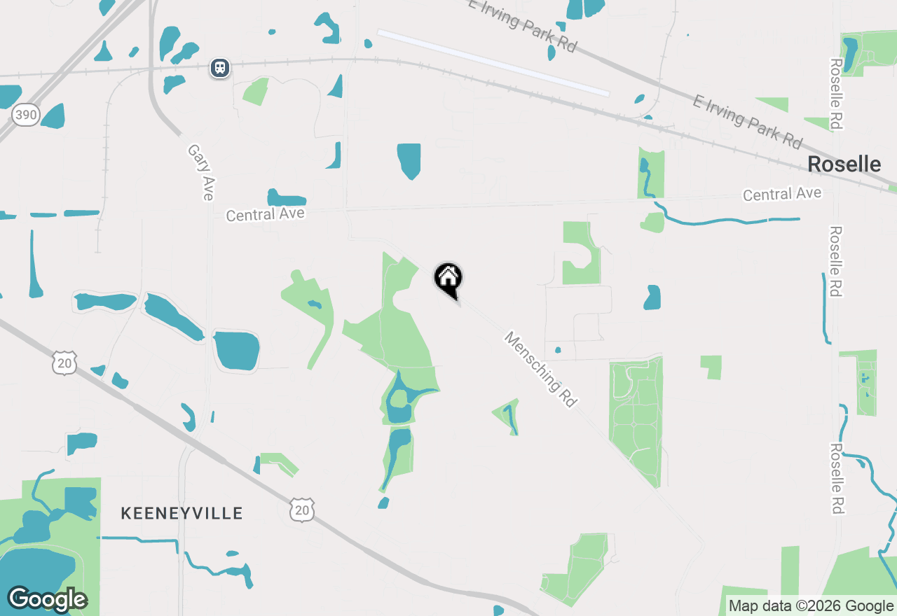Map of 265 Mulford Lane, Roselle, IL 60172