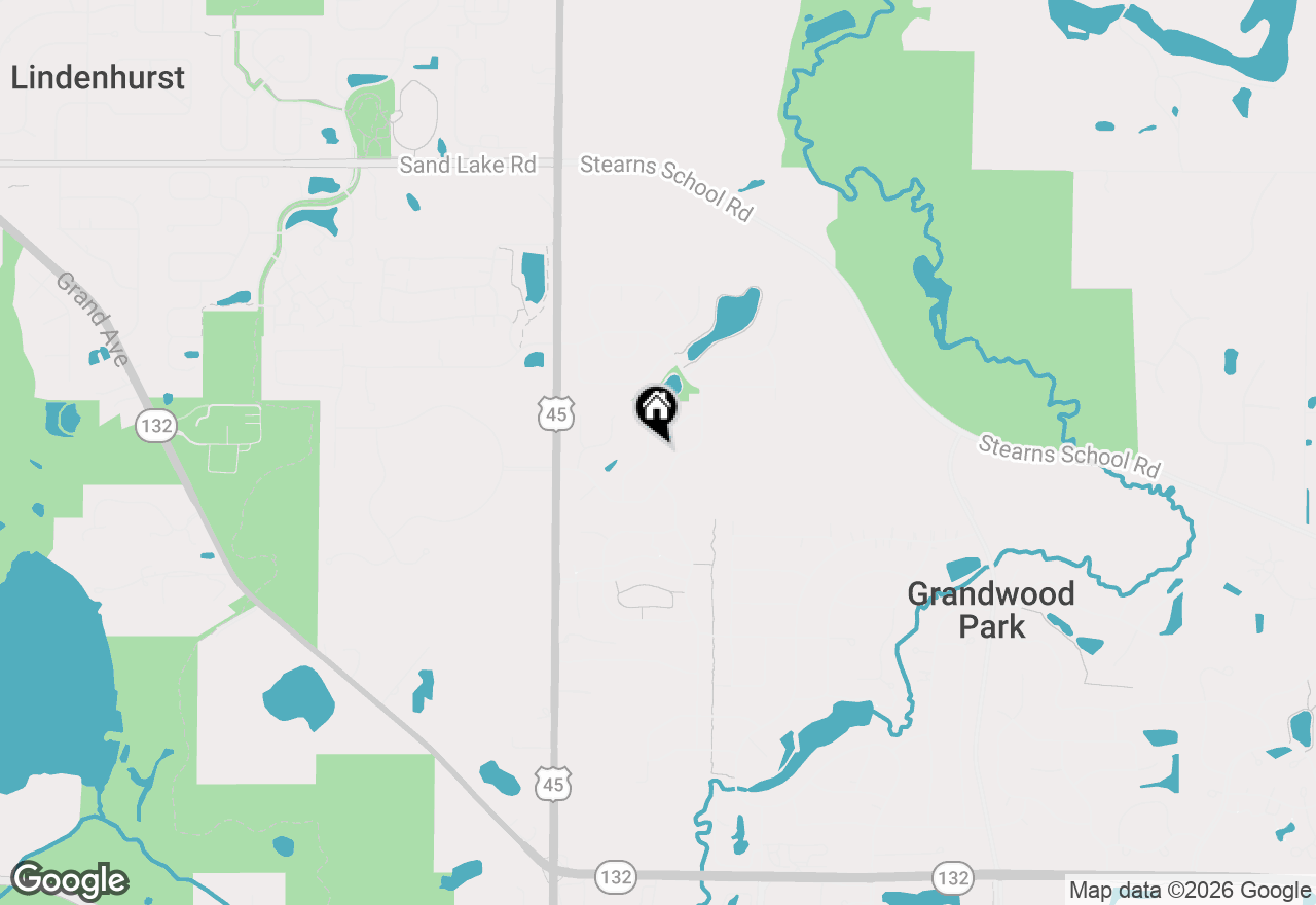Map of 36879 N Deerview Drive, Lake Villa, IL 60046