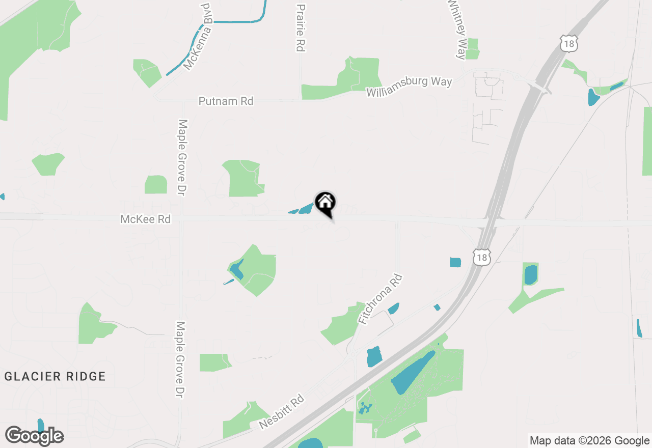 Map of 3025 Bradbury Road, Madison, WI 53719