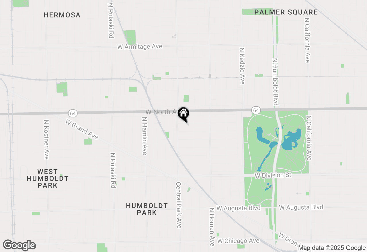 Map of 3534 W Le Moyne Street, Chicago, IL 60651