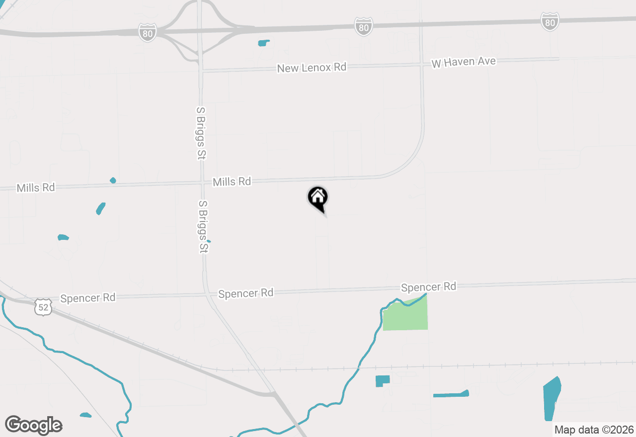 Map of 1415 Marigold Drive, Joliet, IL 60433
