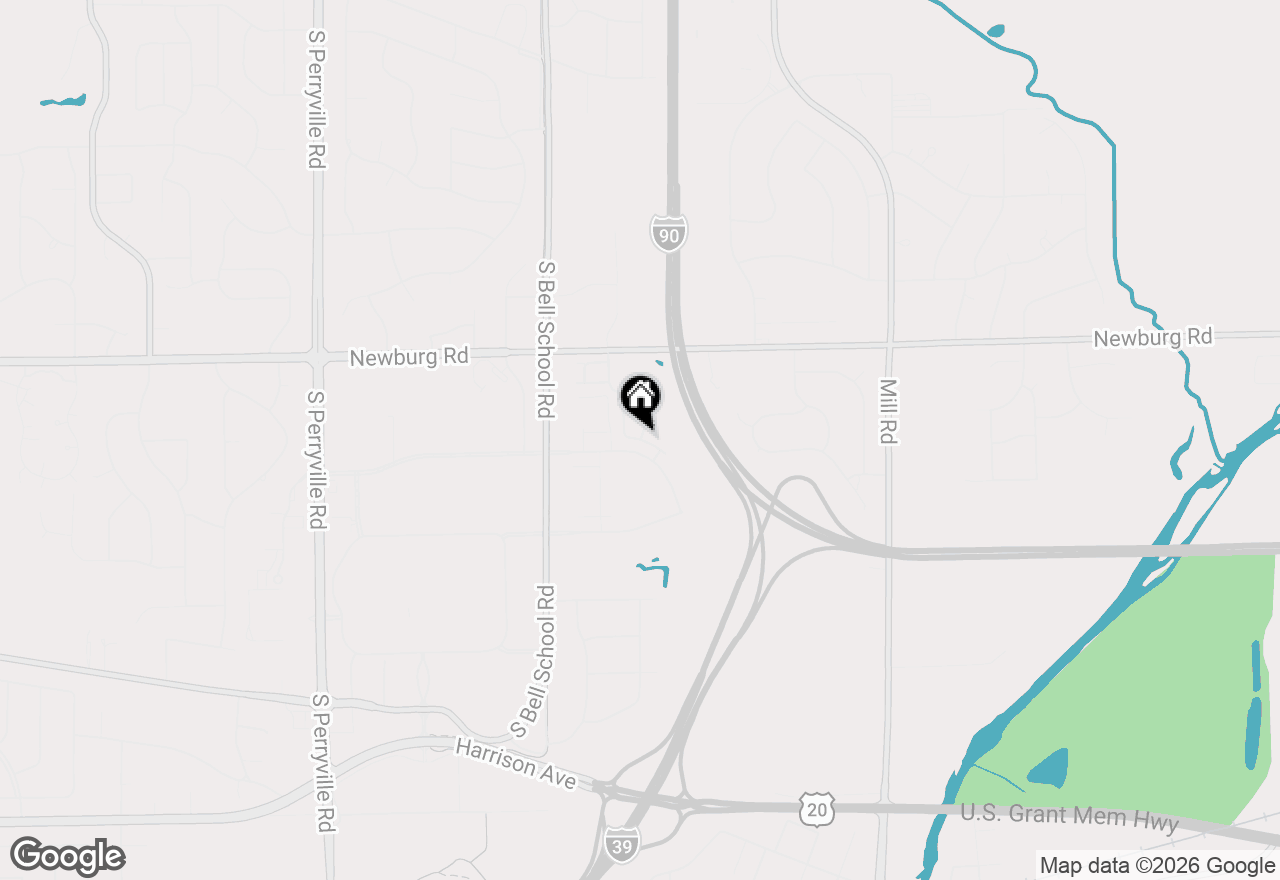 Map of 1630 White Oak Trail, Cherry Valley, IL 61016