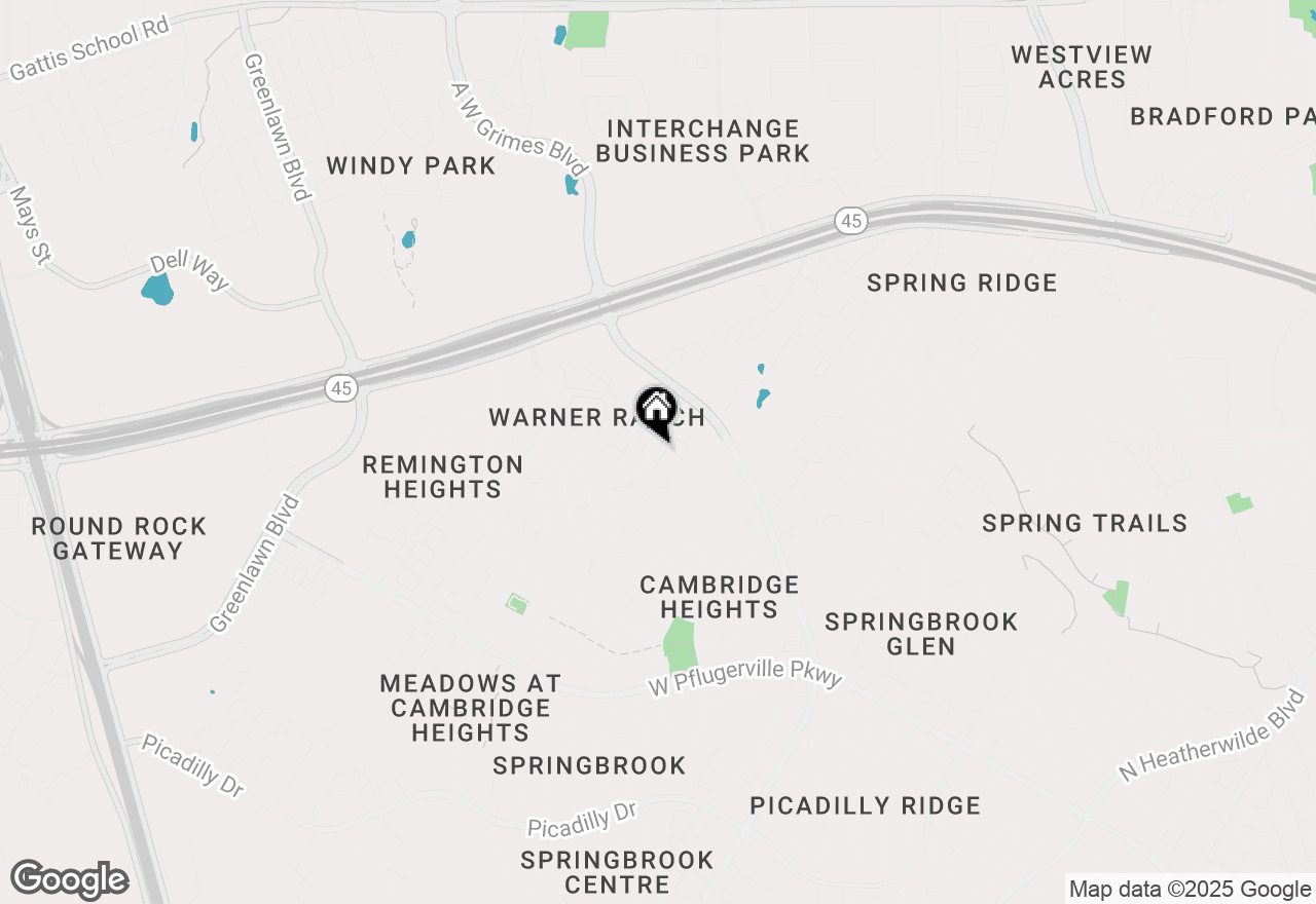 Map of 1825 Bonham Ln, Round Rock, TX 78664