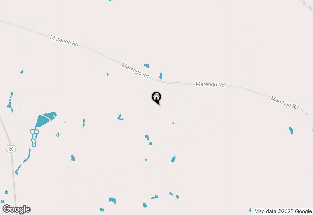 Map of 9601 Mels Way, Union, IL 60180