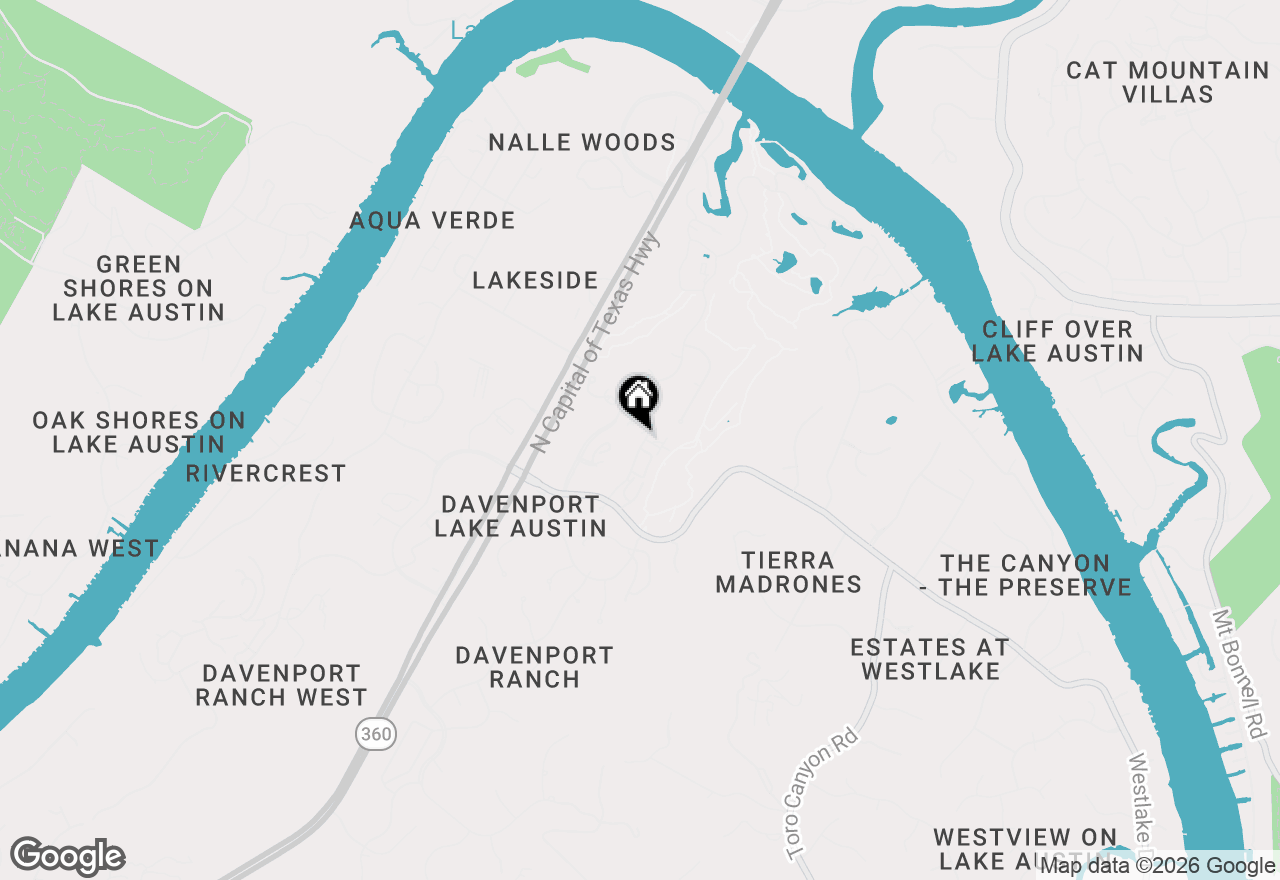 Map of 4000 Belmont Park Dr, Austin, TX 78746