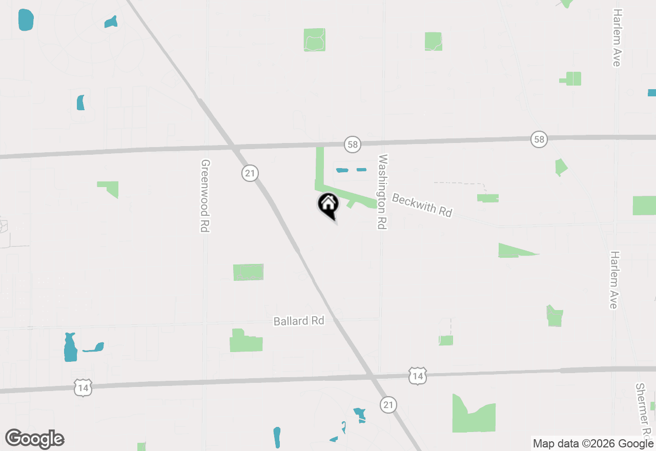 Map of 9248 N Maryland Street, Niles, IL 60714