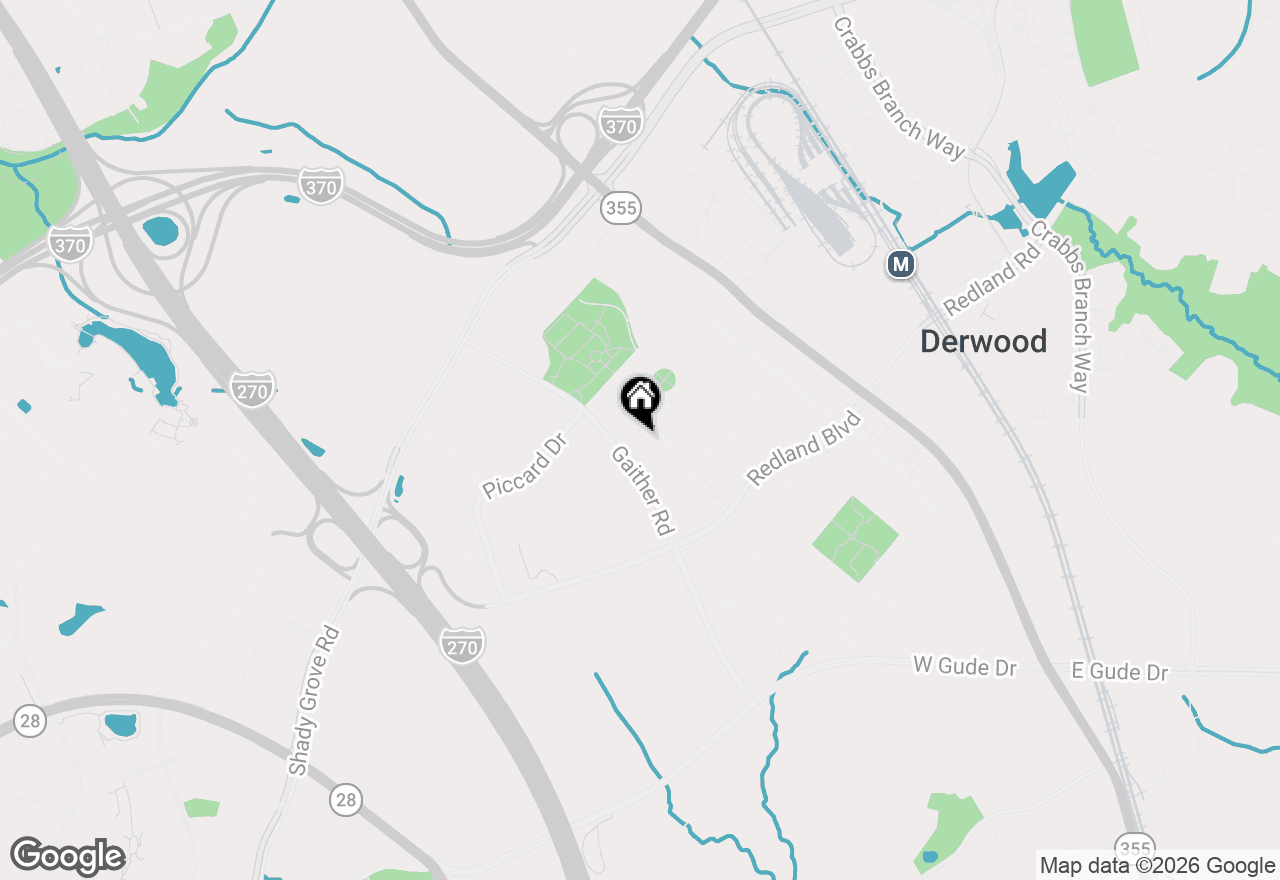 Map of 1031 Gaither Road, Rockville, MD 20850