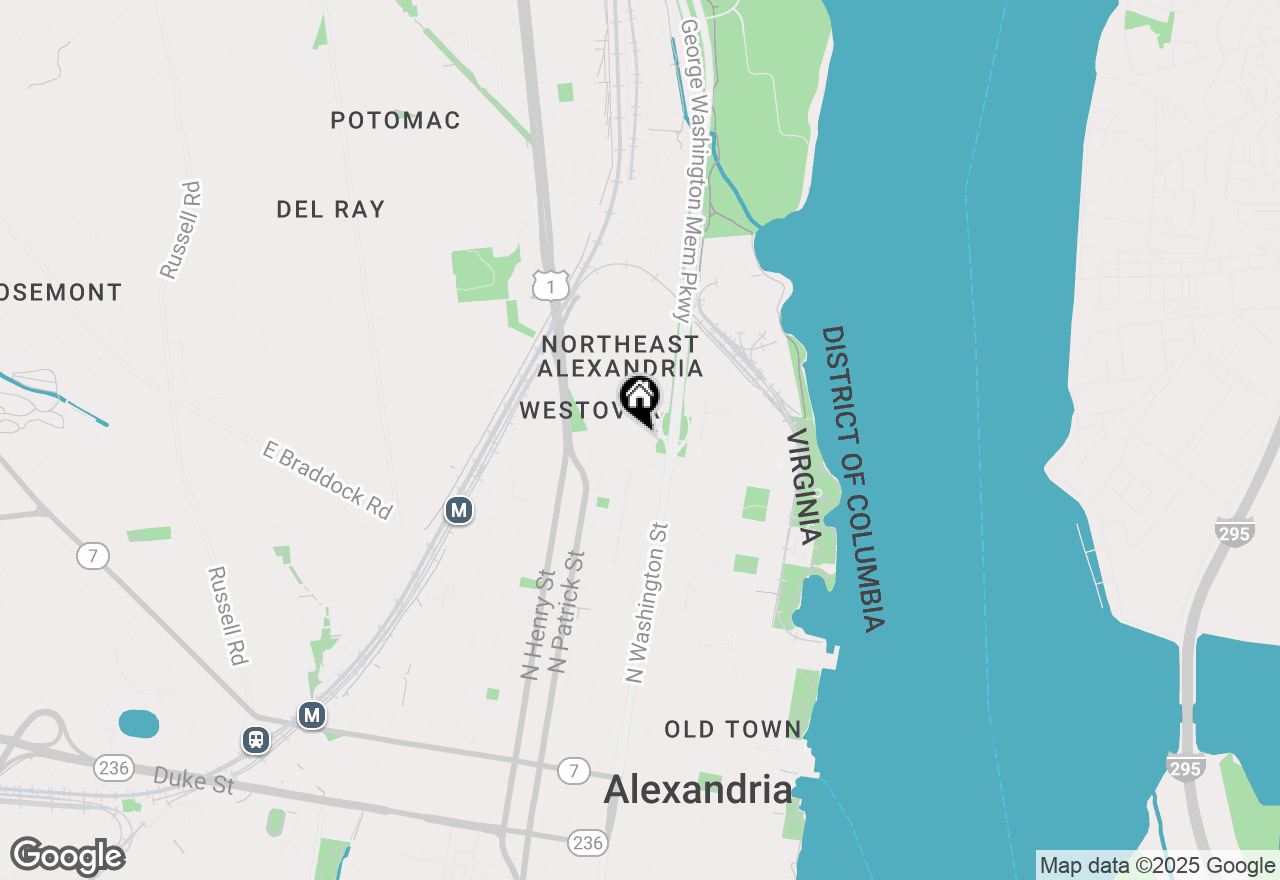 Map of 979 Powhatan Street, Alexandria, VA 22314
