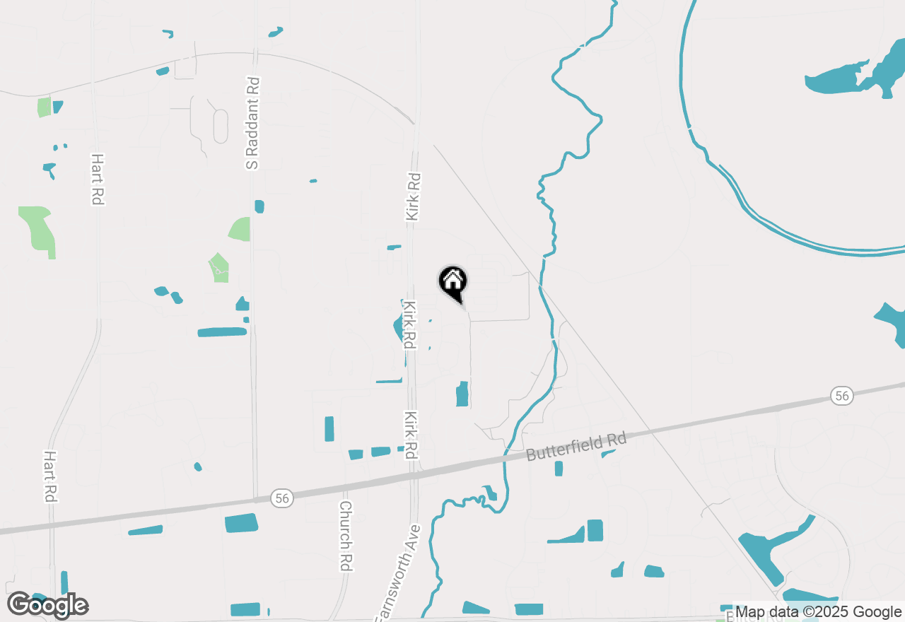 Map of 1543 Kraft Avenue #1543, Batavia, IL 60510