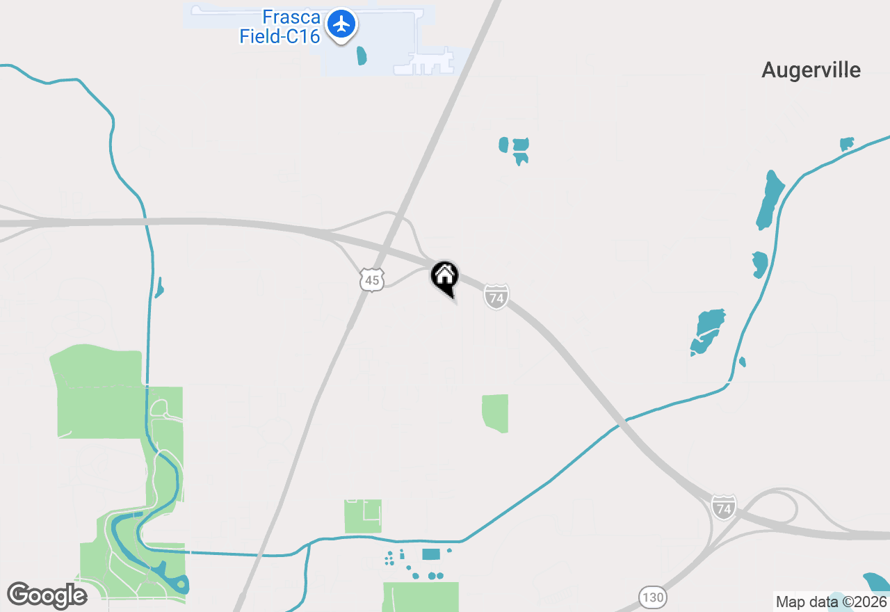 Map of 1804 Oliver Drive #6, Urbana, IL 61802