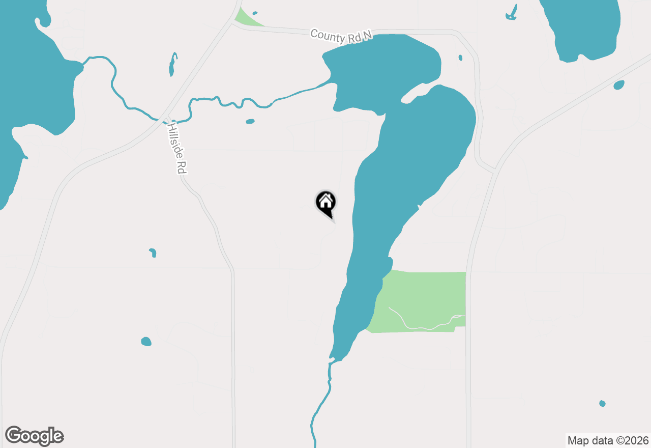 Map of 4953 Lake Dr, West Bend, WI 53095