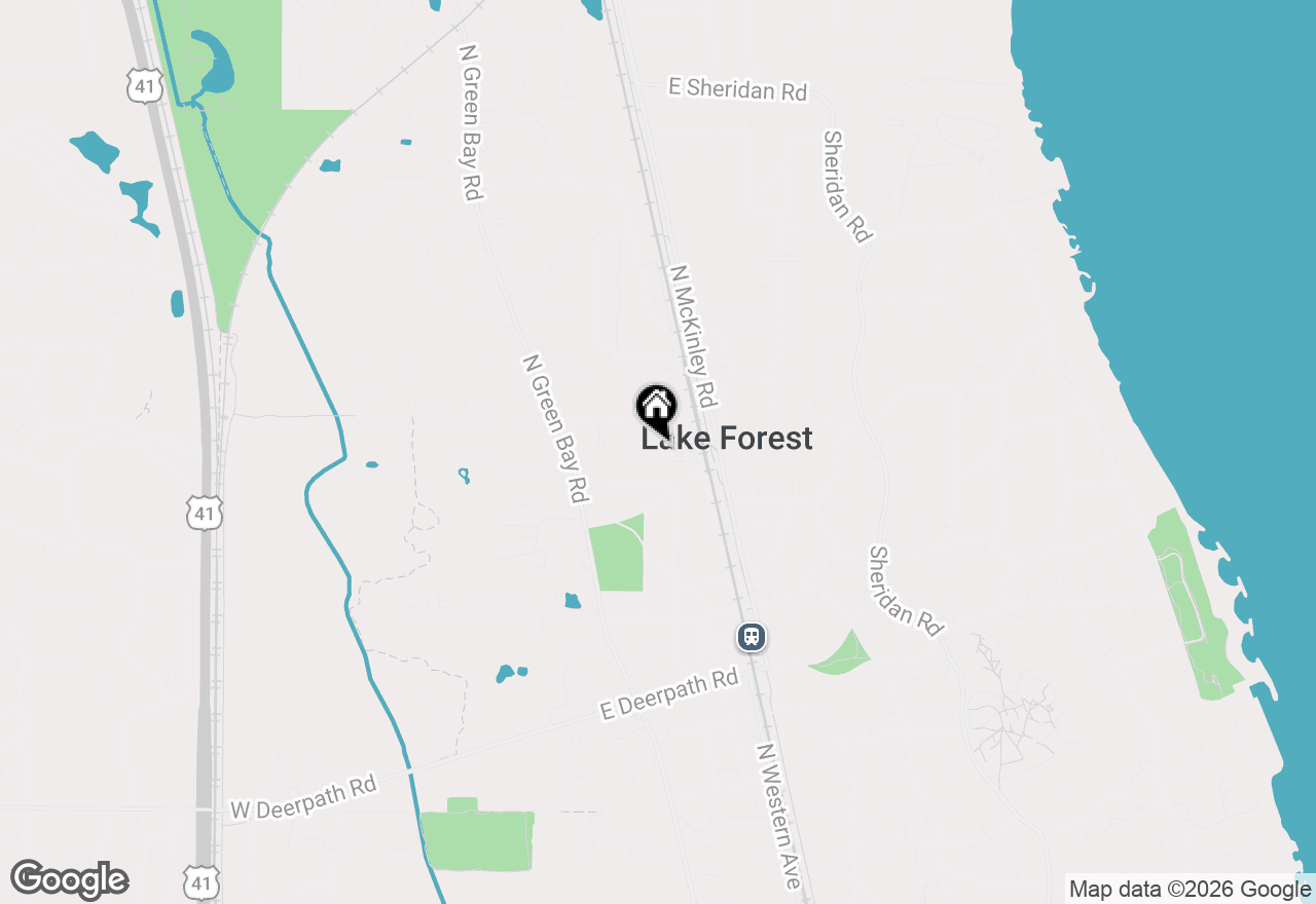 Map of 153 E Laurel Avenue #202, Lake Forest, IL 60045