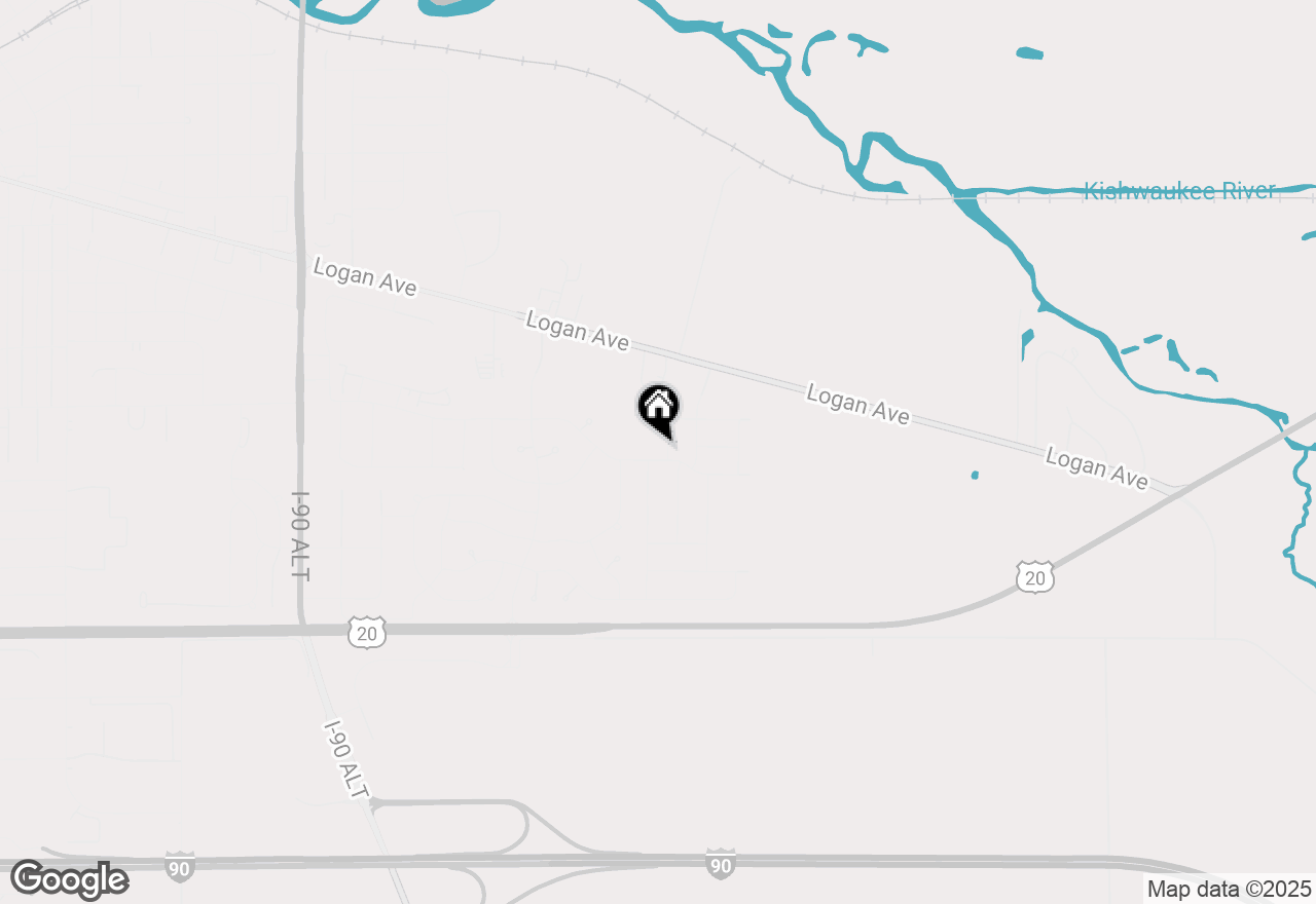 Map of 1451 Pondview Drive, Belvidere, IL 61008