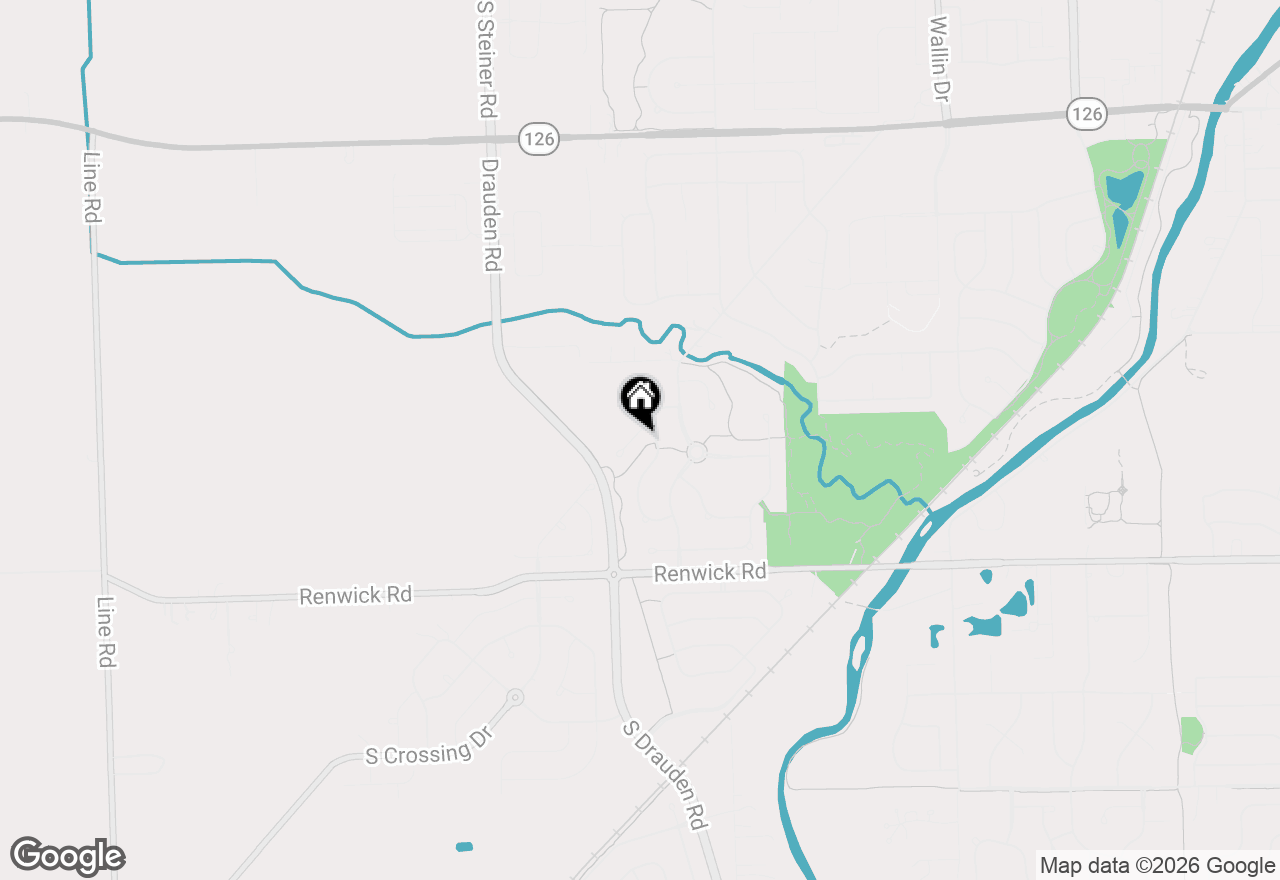 Map of 25305 Portage Court, Plainfield, IL 60544