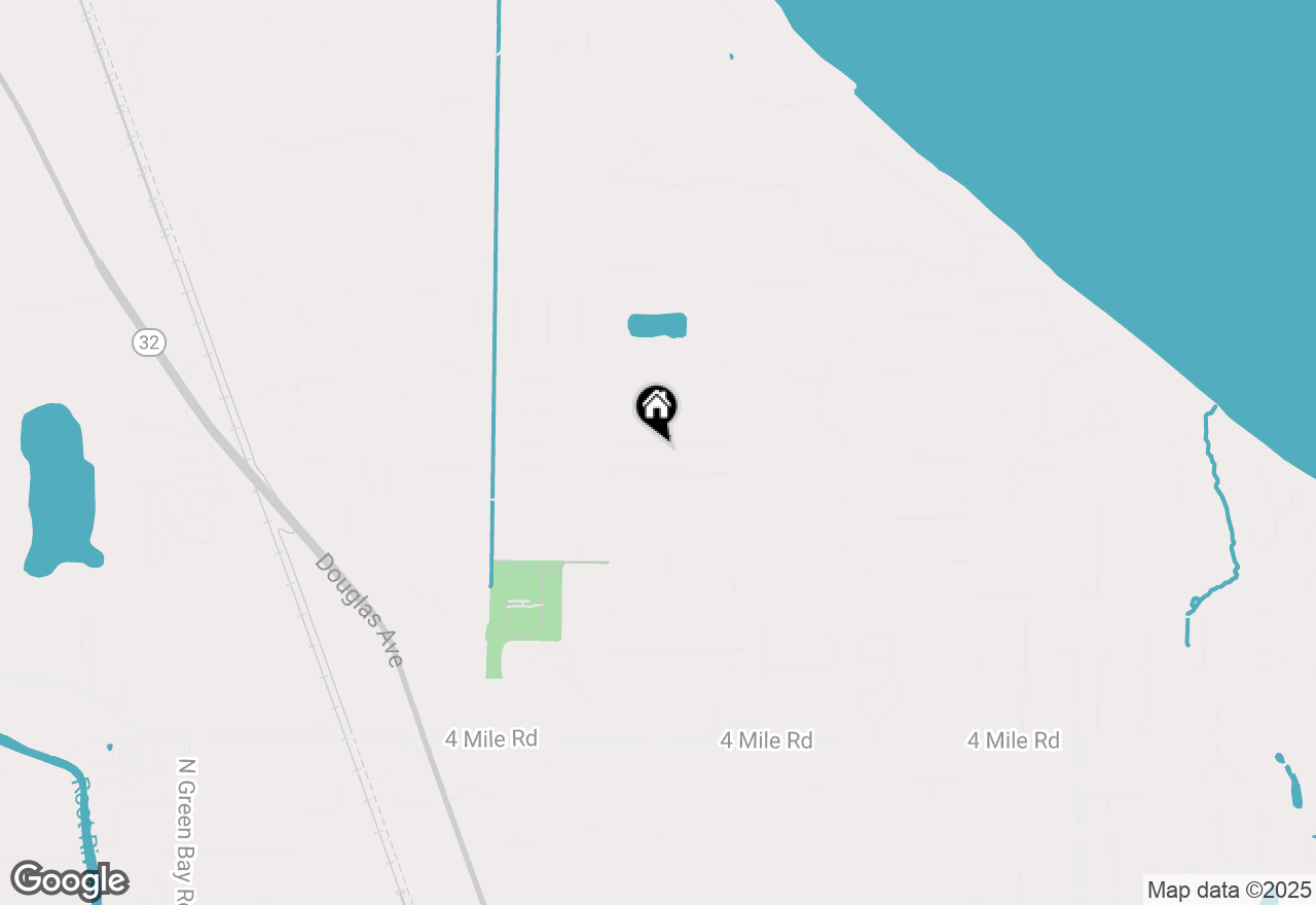 Map of 1709 Tiffany Dr, Racine, WI 53402