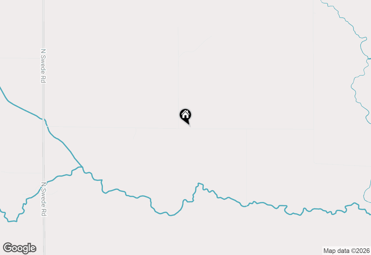 Map of V/L E Levely Road, Rhodes, MI 48652
