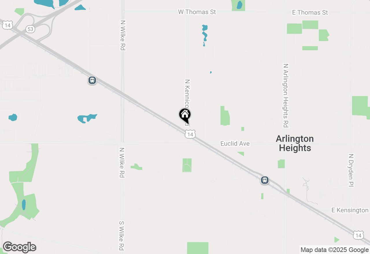 Map of 1000 W Northwest Highway, Arlington Heights, IL 60006