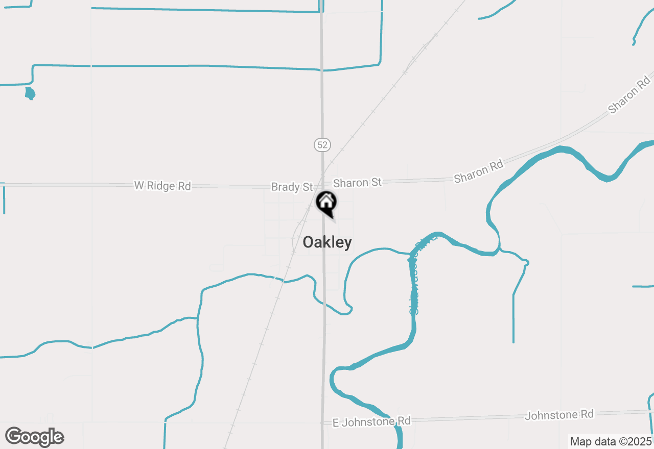 Map of 307 S Main Street, Oakley Vlg, MI 48649