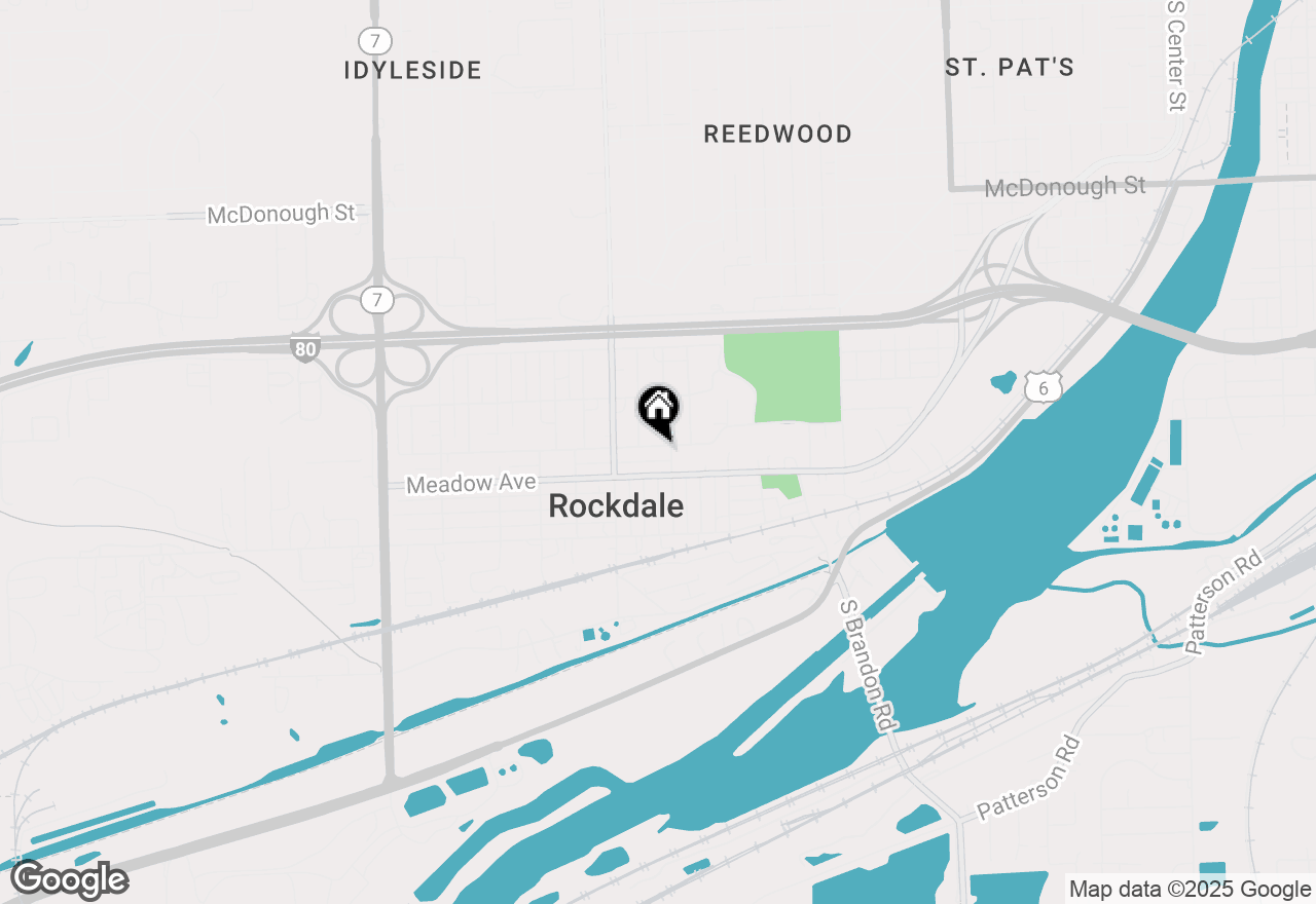 Map of 1310 Belleview Avenue, Rockdale, IL 60436