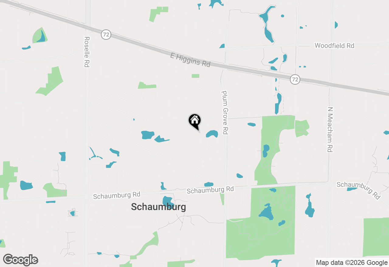 Map of 601 Fairbanks Court #V2, Schaumburg, IL 60194