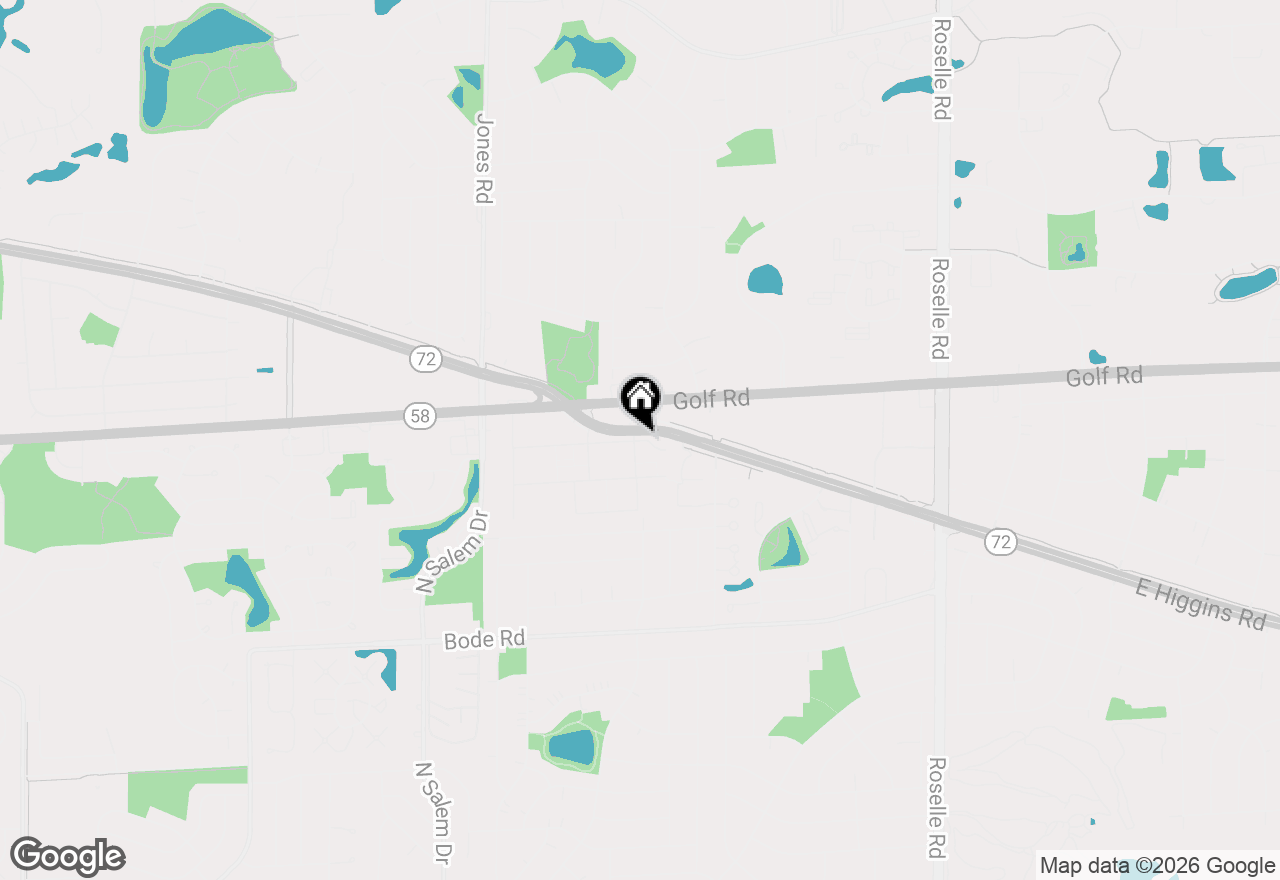 Map of 555 Heritage Drive #315, Hoffman Estates, IL 60169