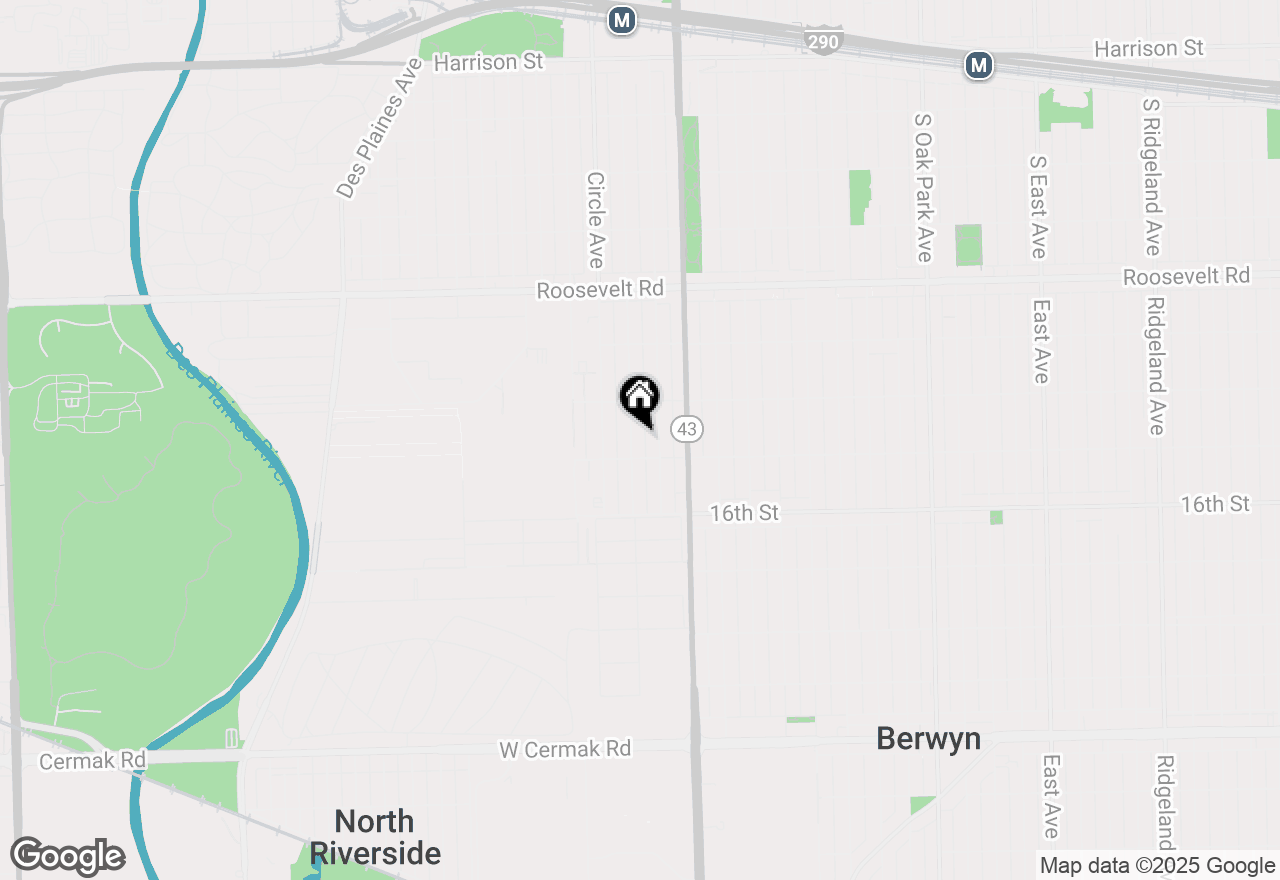 Map of 1432 Marengo Avenue, Forest Park, IL 60130