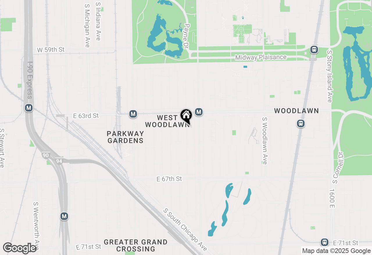 Map of 710 E 64th Street, Chicago, IL 60637