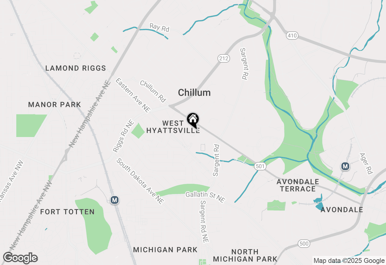 Map of 5601 Parker House Terrace #213, Hyattsville, MD 20782