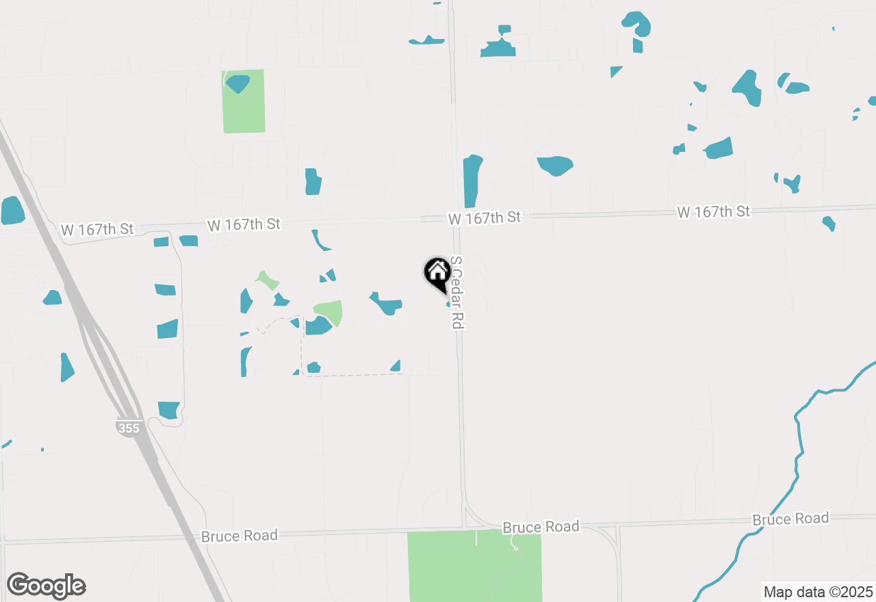 Map of 14832 W Richton Drive, Lockport, IL 60441