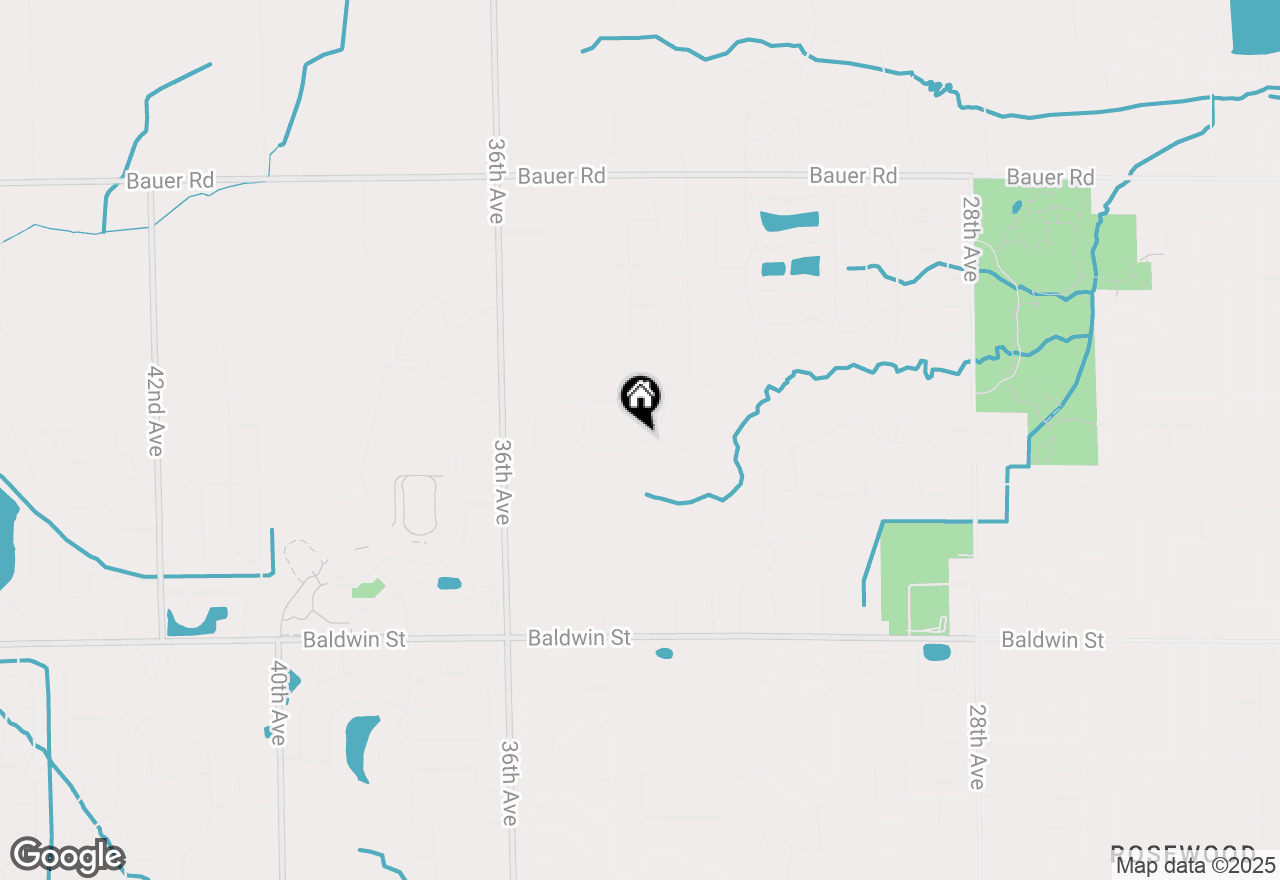 Map of 3499 Eagles Roost Trail #13, Hudsonville, MI 49426