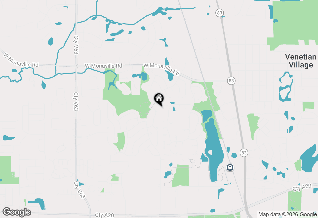Map of 2429 N Rosewood Court, Round Lake Beach, IL 60073