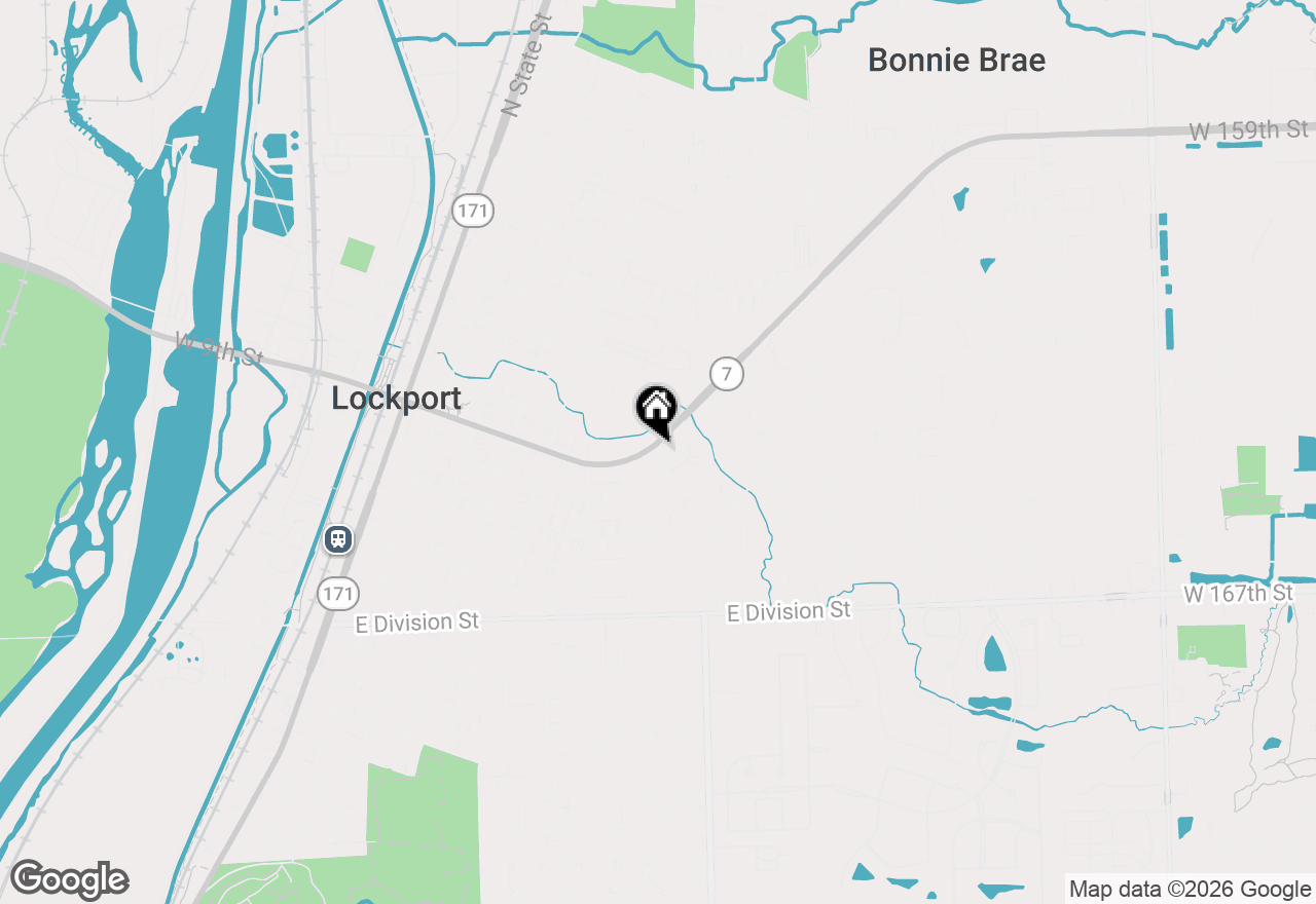 Map of 924 Grandview Avenue, Lockport, IL 60441