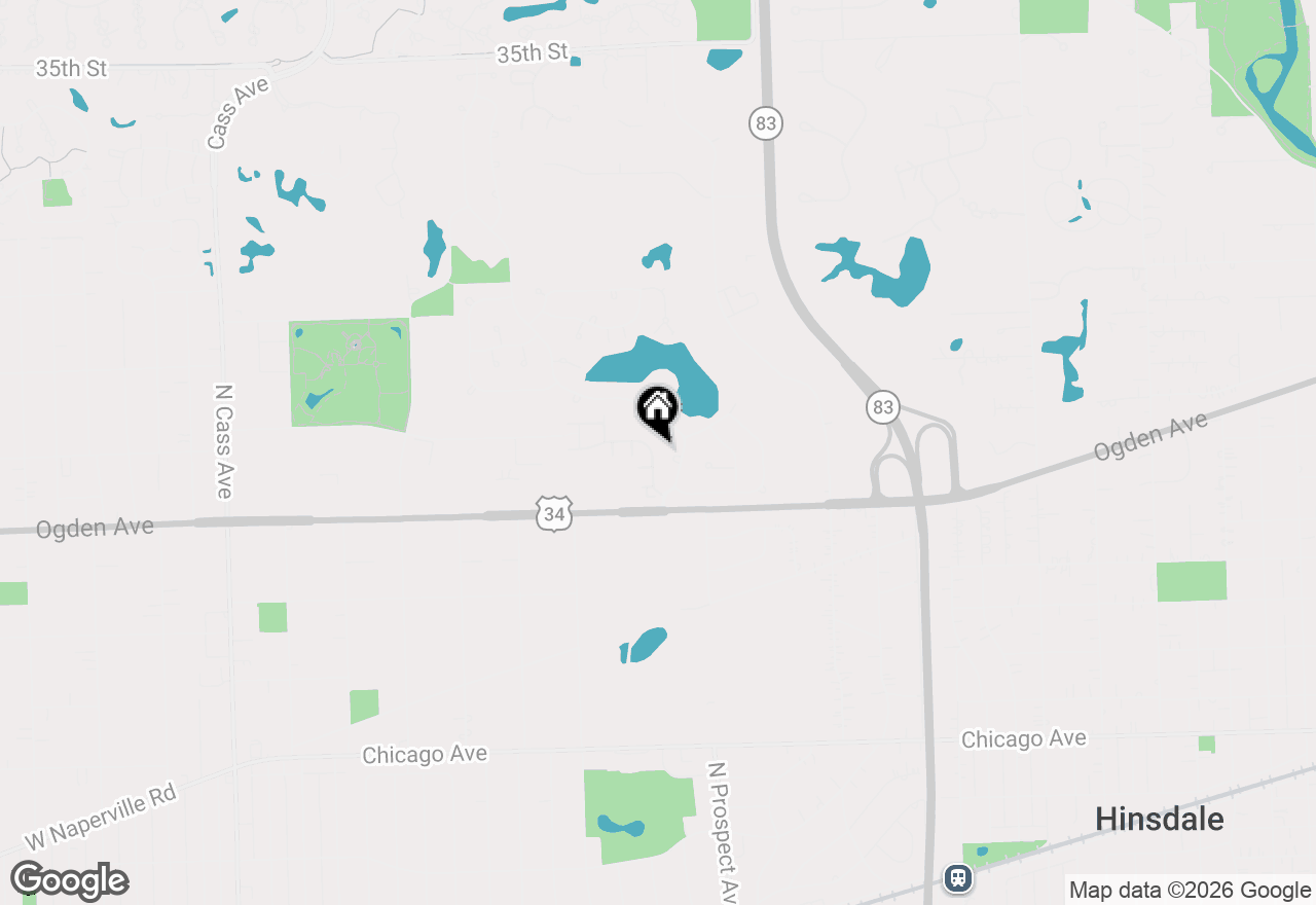 Map of 645 Citadel Drive #645, Westmont, IL 60559