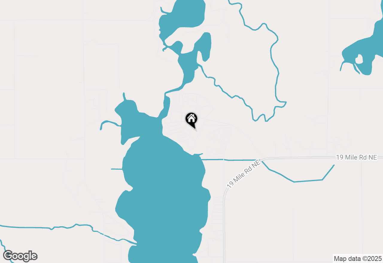 Map of 13033 19 Mile Rd Ne Lot 154, Gowen, MI 49326