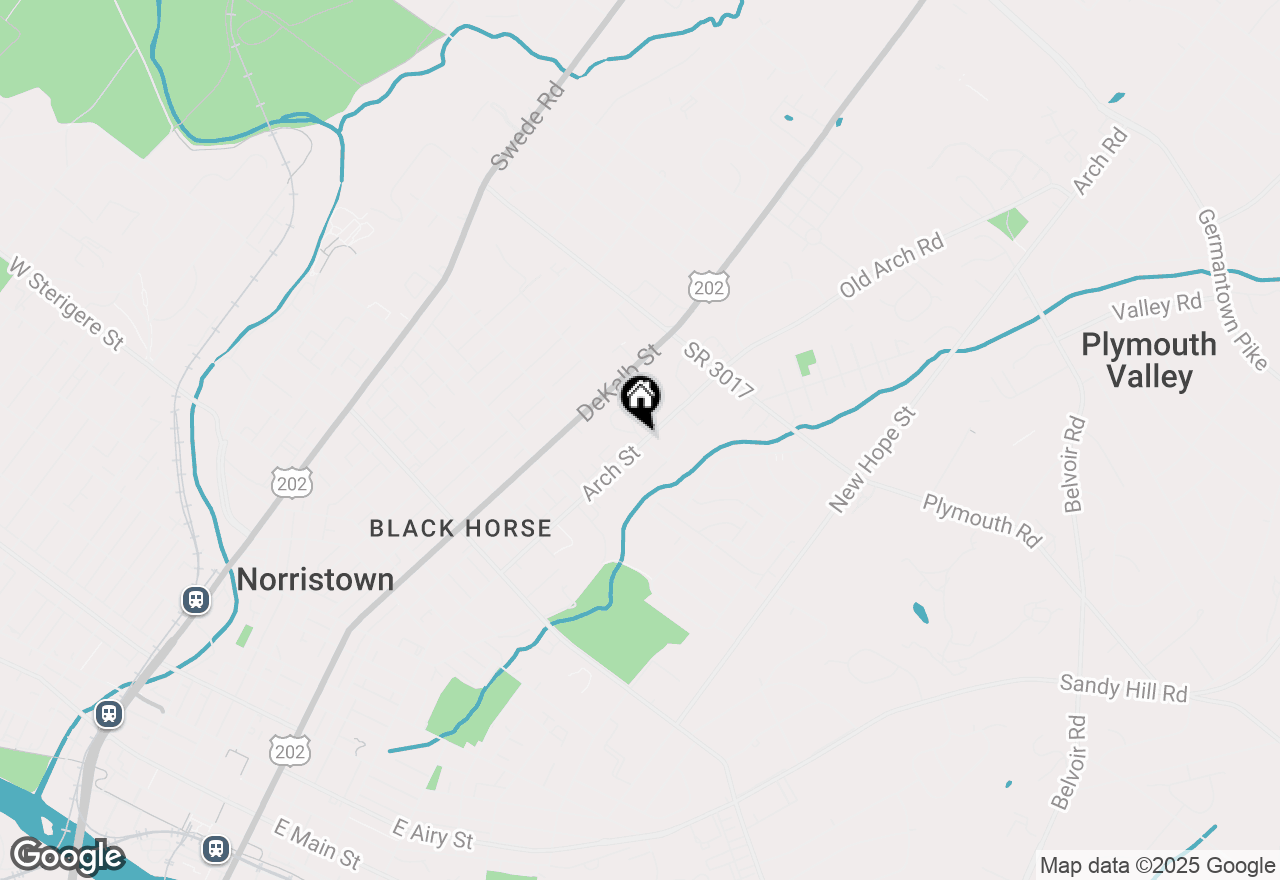 Map of 280 Honey Lane #HOMESITE E25, Norristown, PA 19401