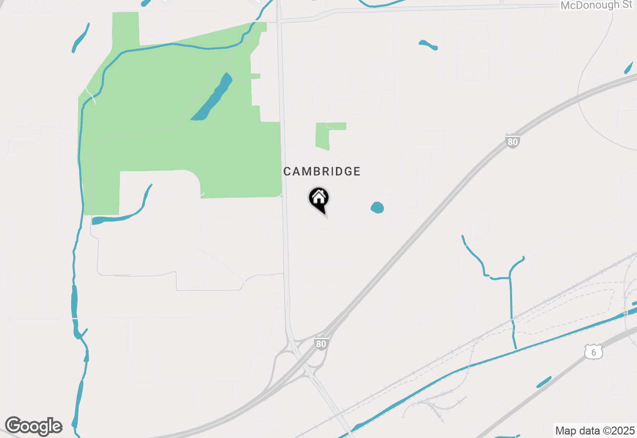 Map of 1150 Jerald Drive, Joliet, IL 60431