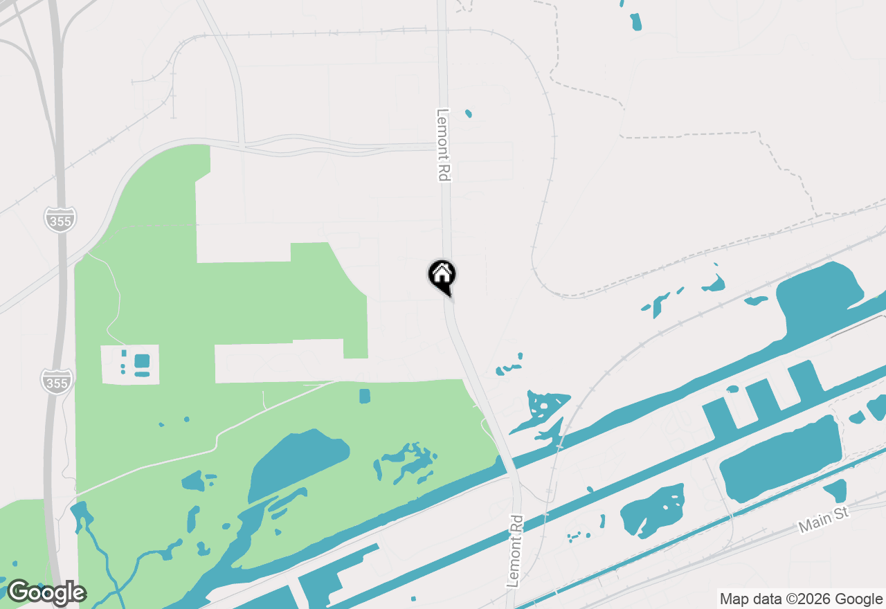 Map of 19W681 109th Street, Lemont, IL 60439