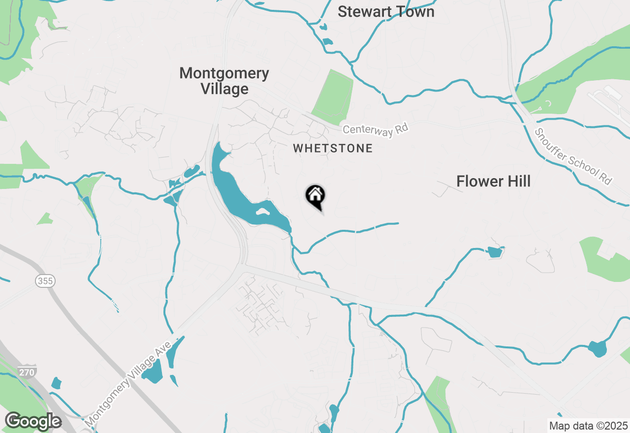 Map of 5 Rolling Knoll Court, Gaithersburg, MD 20877