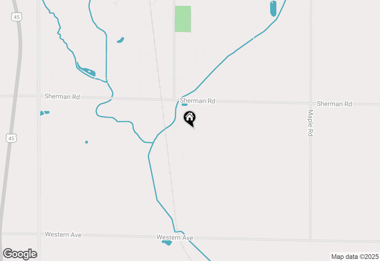 Map of 3207 Twin Creeks Rd, Jackson, WI 53037