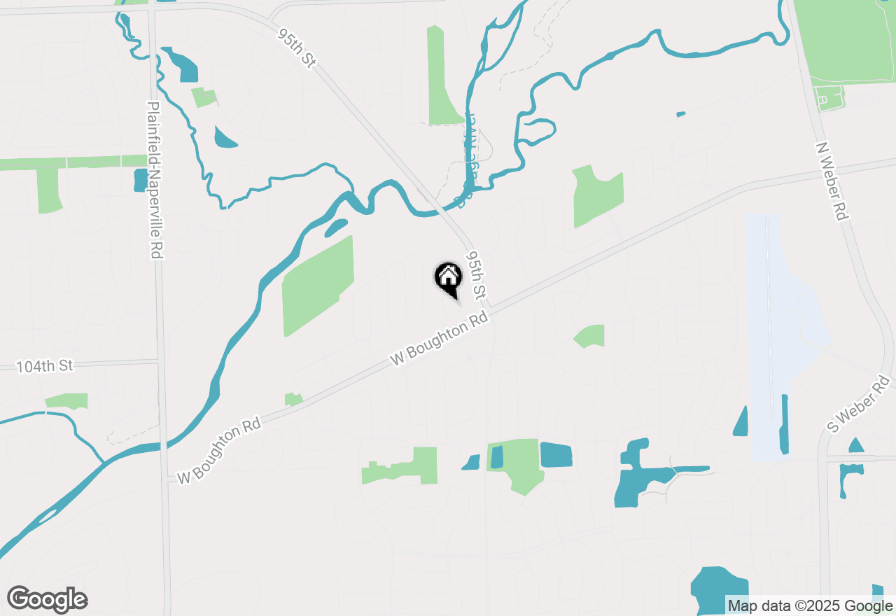 Map of 126 Ashcroft Drive, Bolingbrook, IL 60490